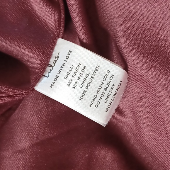 Lulu's Red Wine Floral Burnout Velvet Stapless Maxi Dress - Picture 8 of 12